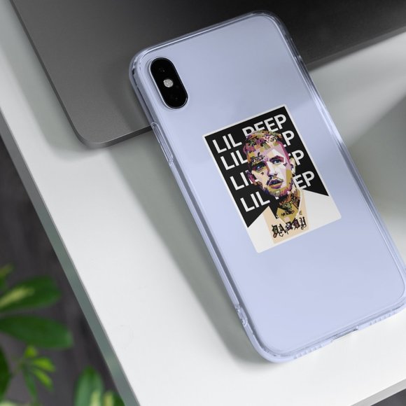 Lil Peep Decal Laminated Water Resistant Sticker - Picture 3 of 7